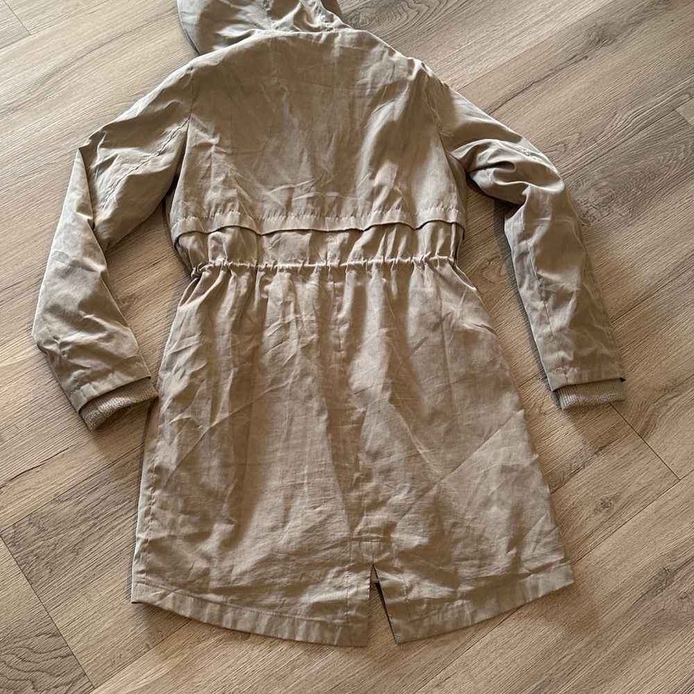 Women's kaki Hooded Jacket - Picture 4 of 4